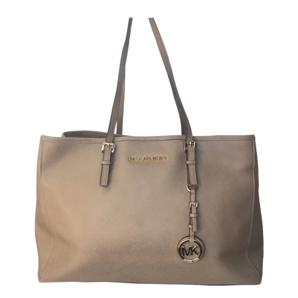🩶 Michael Kors zip tote Jet Set Travel Bag